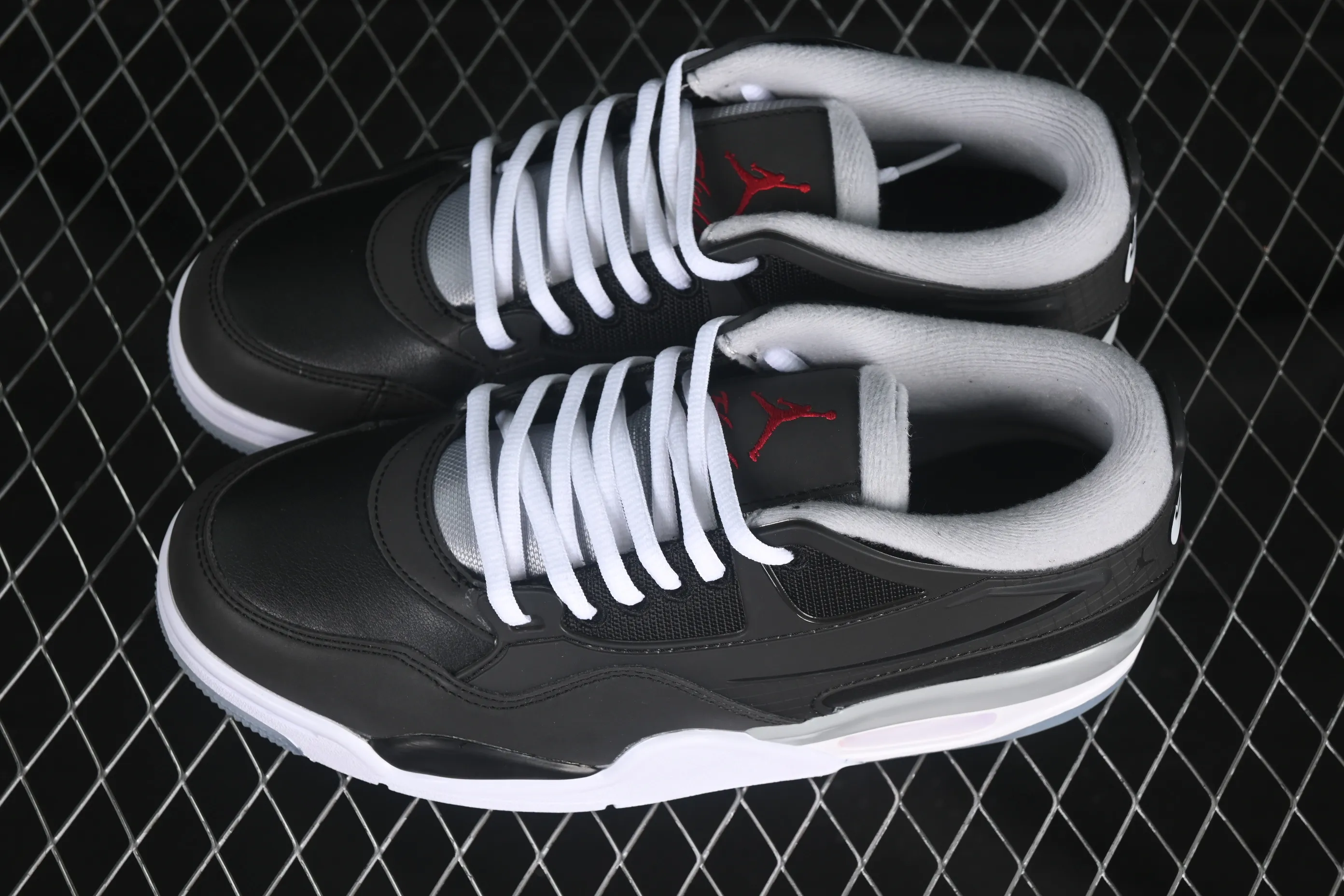 All categories Air Jordan Jordan series basketball shoes Air Jordan 4 Air Jordan 4 "Remastered" AJ4 Joe 4 remake black gray white HV5184-010